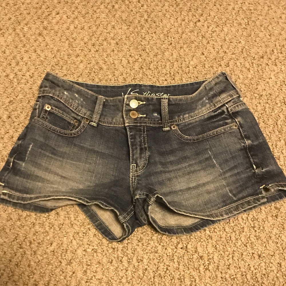 Victoria Secret hipster denim shorts